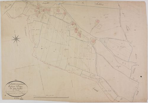 Chaussenans, section unique, feuille 2.
