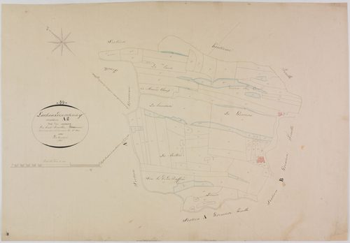 Chaux-des-Crotenay, section A, le Couchant, feuille 2.