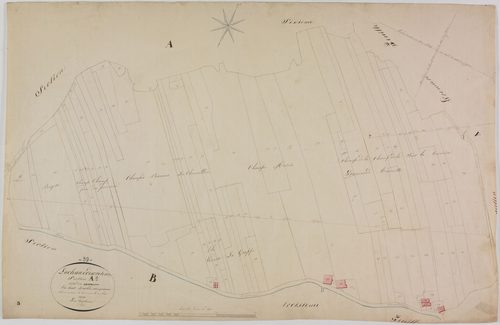 Chaux-des-Crotenay, section A, le Couchant, feuille 5.