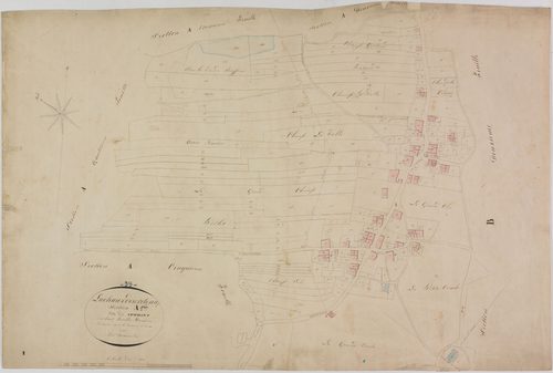 Chaux-des-Crotenay, section A, le Couchant, feuille 1.