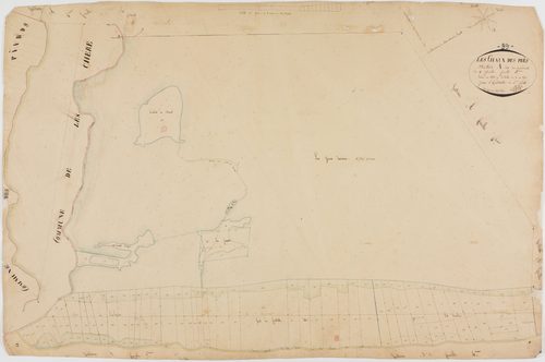 Chaux-des-Prés, section A, le Couchant, feuille 3.géomètre : Billet