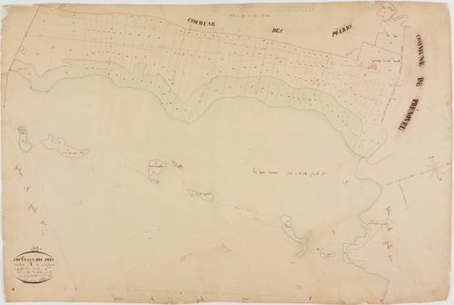 Chaux-des-Prés, section A, le Couchant, feuille 4.géomètre : Billet