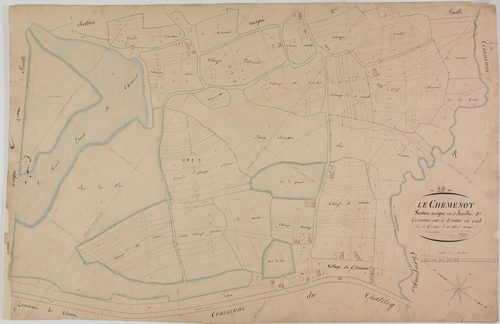 Chemenot, section unique, feuille 2.