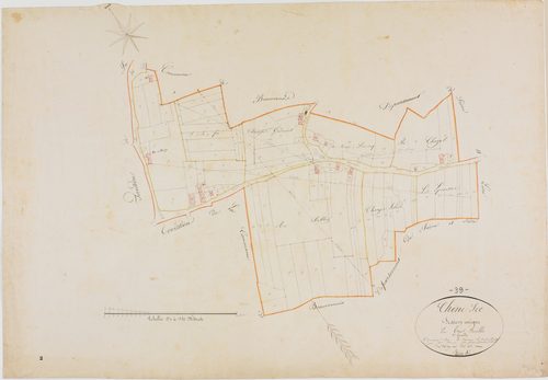 Chêne-Sec, section unique, feuille 2.géomètre : Bénier