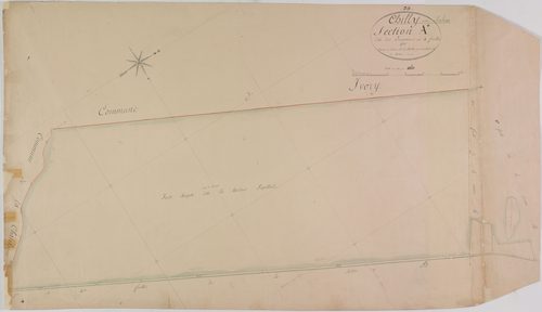 Chilly-sur-Salins, section A, les Ecouvières, feuille 4.