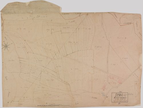 Chilly-sur-Salins, section A, les Ecouvières, feuille 1.