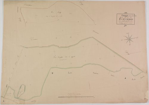 Chilly-sur-Salins, section A, les Ecouvières, feuille 3.