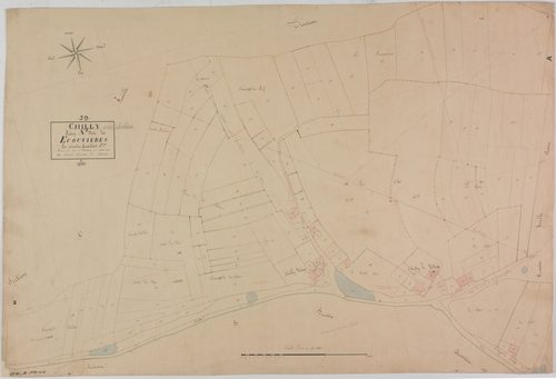 Chilly-sur-Salins, section A, les Ecouvières, feuille 2.