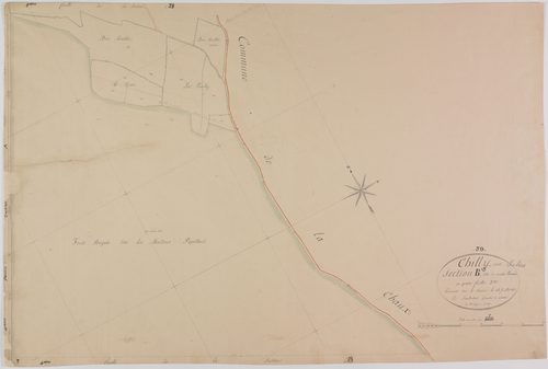 Chilly-sur-Salins, section B, la Combe Renard, feuille 3.