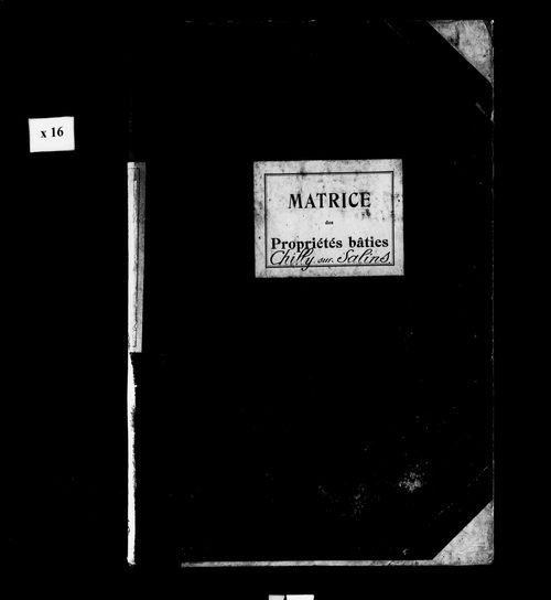 Matrice des propriétés bâties.