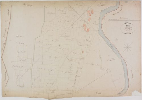 Cize, section unique, feuille 3.