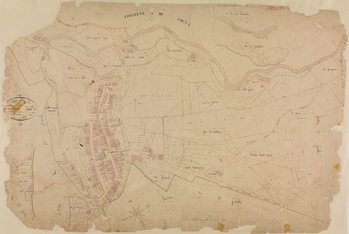 Clairvaux-les-Lacs, section A, la Ville, feuille 1.géomètre : Billet