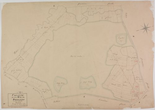 Colonne, section E, Drilliers, feuille 2.