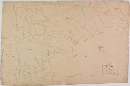 Colonne, section A, Vaivre, feuille 3.