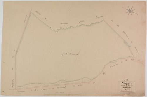 Colonne, section E, Drilliers, feuille 1.