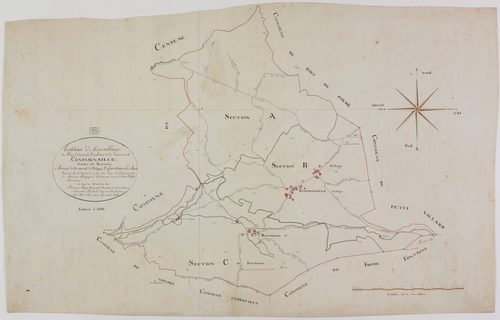 Communailles, tableau d'assemblage.