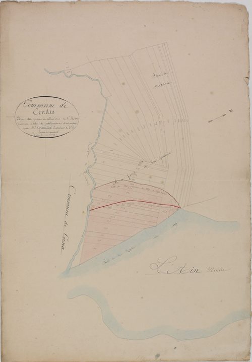 Condes, section B, feuille 4 (identique à la cote précédente).