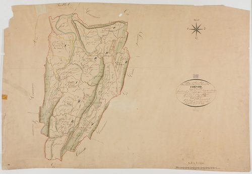 Cornod, tableau d'assemblage.géomètre : Jannin