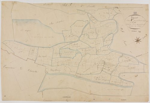 Cornod, section F, la Roche de l'Aigle, feuille 2.géomètre : Romand