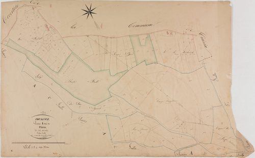Cousance, section A, Fléria, feuille 6.géomètre : Bénier