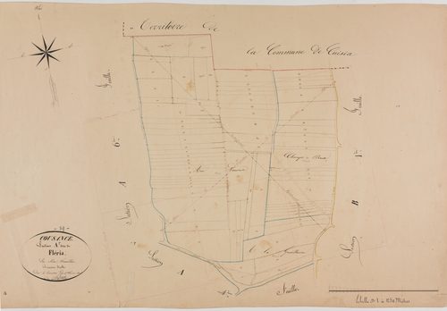 Cousance, section A, Fléria, feuille 5.géomètre : Bénier