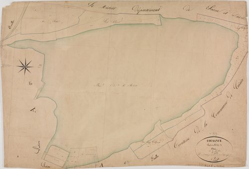 Cousance, section A, Fléria, feuille 1.géomètre : Bénier