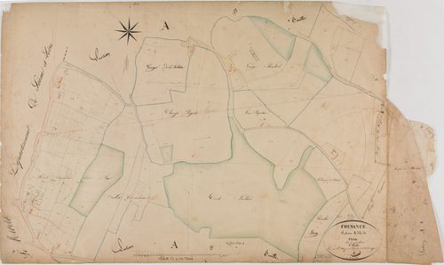 Cousance, section A, Fléria, feuille 2.géomètre : Bénier