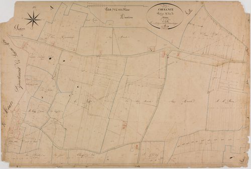 Cousance, section A, Fléria, feuille 3.géomètre : Bénier