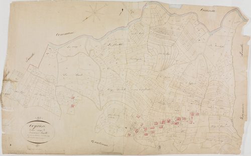 Coyrière, section A, le Village, feuille 2.géomètre : [?]