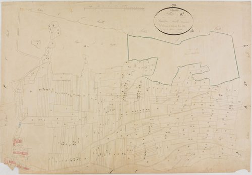 Cressia, section A, Chenaude, feuille 2.géomètre : Bouvard