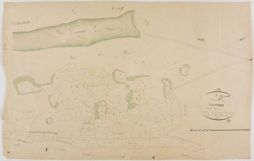 Cressia, section F, Nantier, feuille 2.géomètre : Métadieu