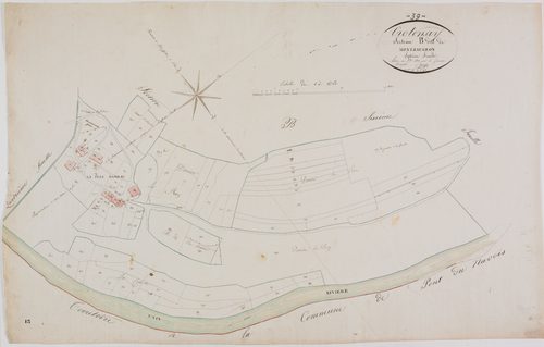 Crotenay, section B, Montsaugeon, feuille 7.