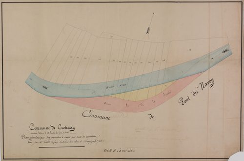 Crotenay, section C, feuille 3. s.d. [fin XIXe]