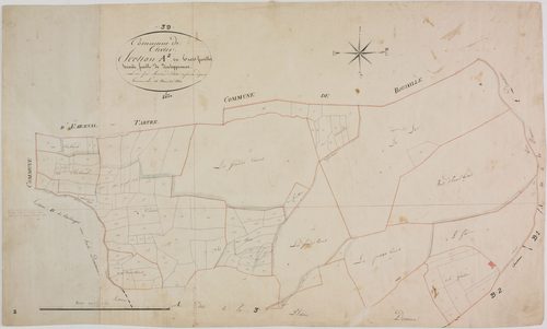 Cuvier, section A, la Plaine, feuille 2.