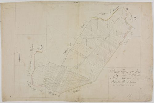 Desnes, section D, feuille 1.géomètre : [Gonzal]