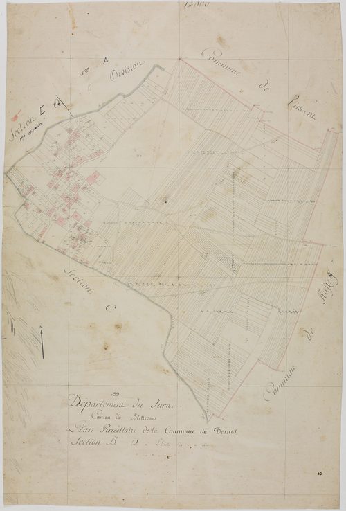 Desnes, section B, feuille unique.géomètre : [Gonzal]