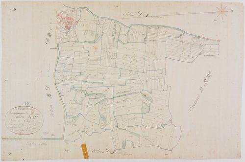 Dessia, section C, le Village des Granges, feuille 2.