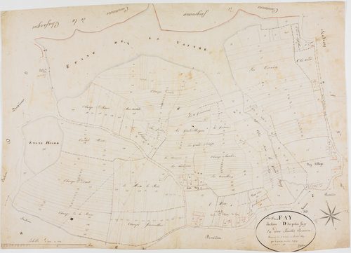 Deux-Fays (Les), section D, Petit Fay, feuille 1.géomètre : Grenier