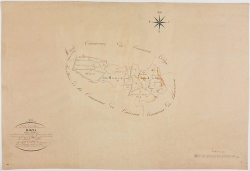 Digna, tableau d'assemblage.géomètre : Duchesne aîné