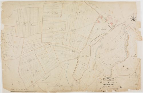 Domblans, section B, Domblans, feuille 1.géomètre : Tabey