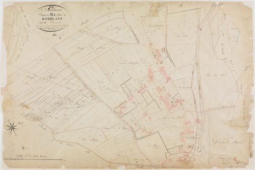 Domblans, section B, Domblans, feuille 2.géomètre : Tabey