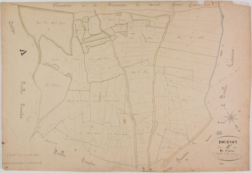 Dournon, section B, Chalem, feuille 2.