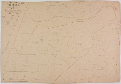 Dournon, section A, la Fin, feuille 2.