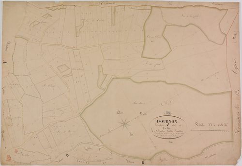 Dournon, section A, la Fin, feuille 1.
