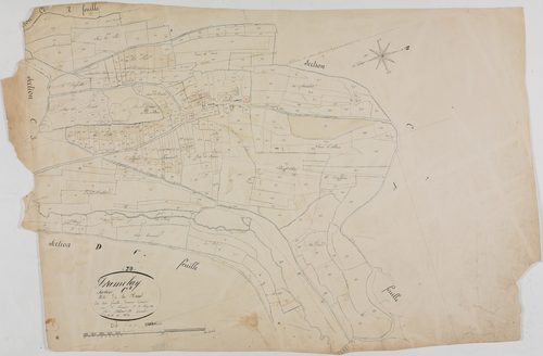 Dramelay, section C, la Tour, feuille 2.géomètre : Olivier