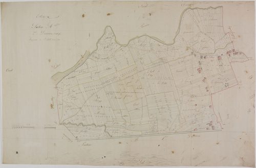 Ecleux, section A, la Fin, feuille 2.