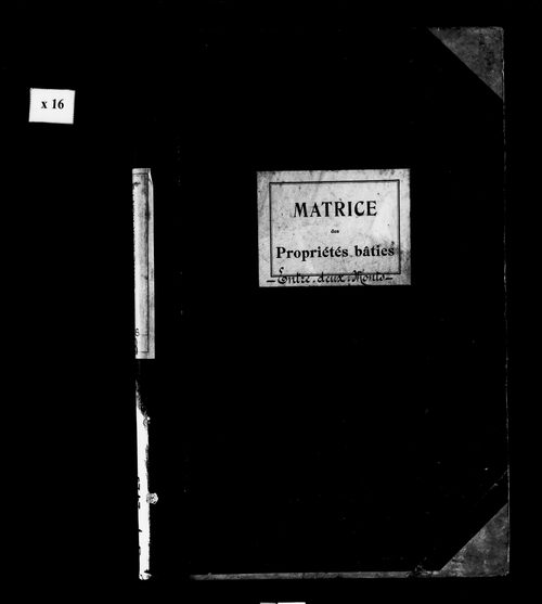 Matrice des propriétés bâties.