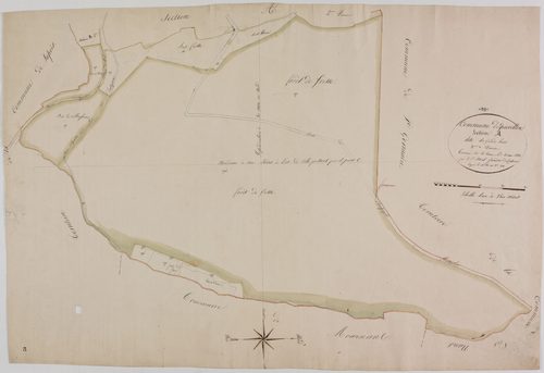 Equevillon, section A, les Grandes Haies, feuille 3.