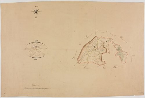Fétigny, tableau d'assemblage.géomètre : Chaunet