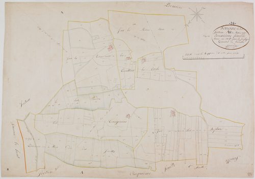 Foncine-le-Bas, section A, le Mont Noir, feuille 2.